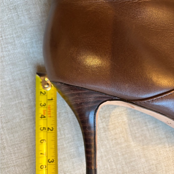 Cole Haan “Chrystie” High Heel Leather Knee Boots Women’s 8B Brown - Picture 11 of 15